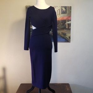 NWT Johnathan Simkhai Navy cocktail dress